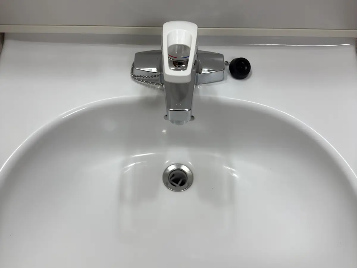 洗面所クリーニング